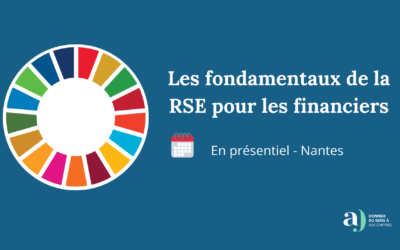 Formation : « Les fondamentaux de la RSE pour les financiers »